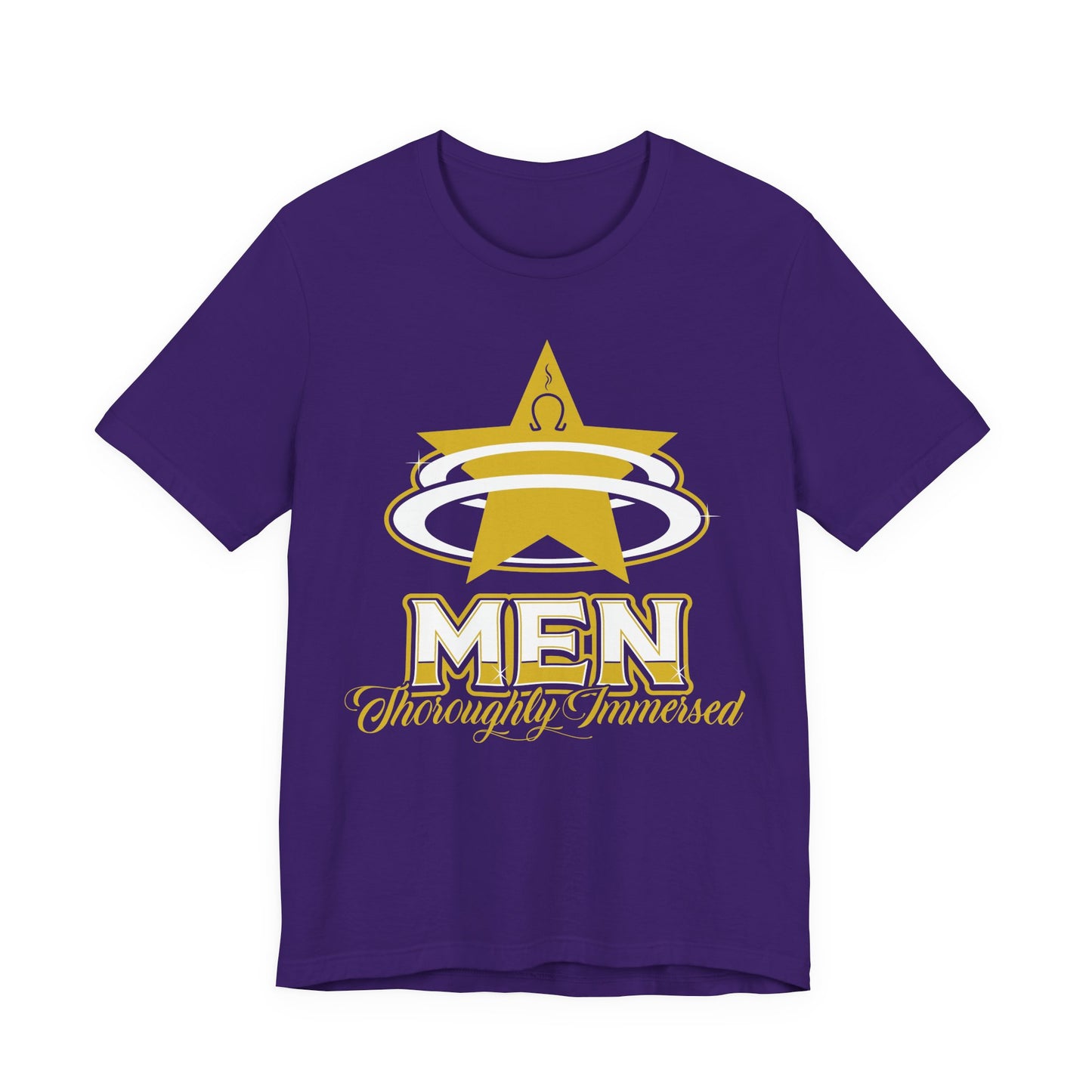 Men Thoroughly Immersed Graphic Tee — Vintage Star Logo T-Shirt