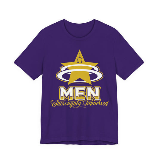 Men Thoroughly Immersed Graphic Tee — Vintage Star Logo T-Shirt